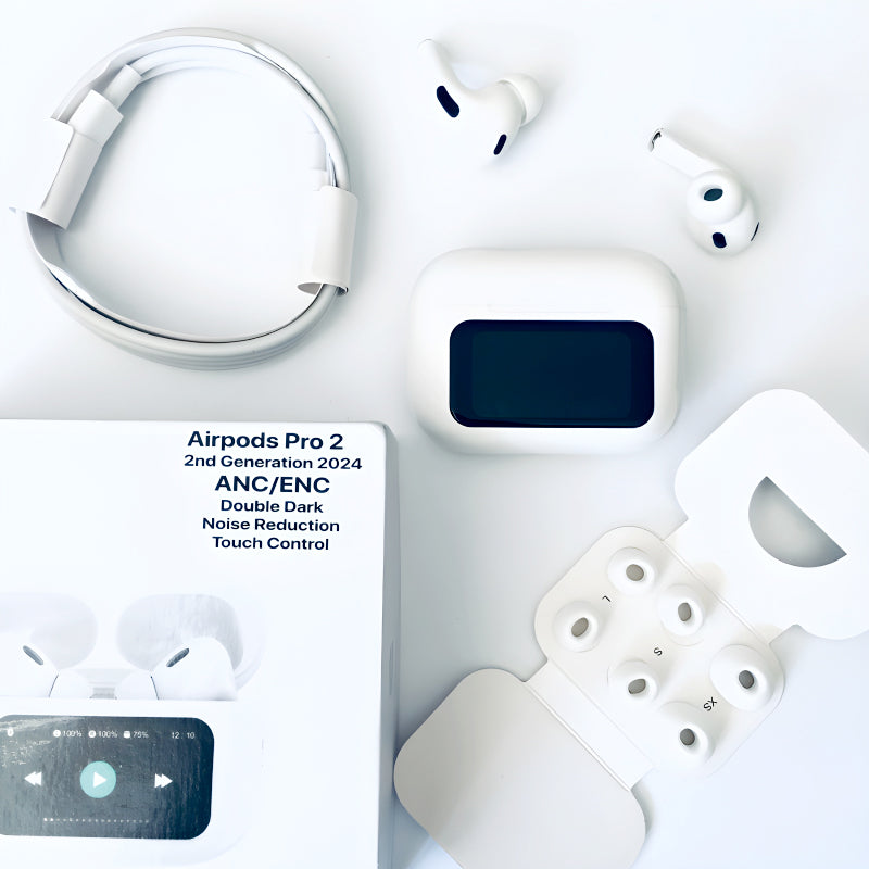 A9 Pro Touch AirPods – ANC with LCD Display